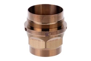 This suppressor mount is compatible with the Q Cherry Bomb muzzle brake.